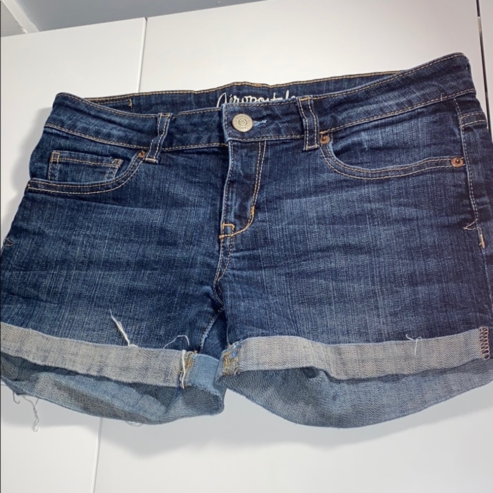 Jean shorts. Hardly worn
